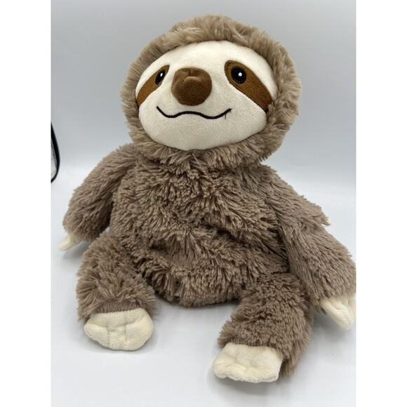 Warmies Other - Warmies Microwavable 14" Plush Brown Sloth Weighted Stuffed Animal